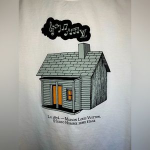 LV HOUSE PRINTED T-SHIRT